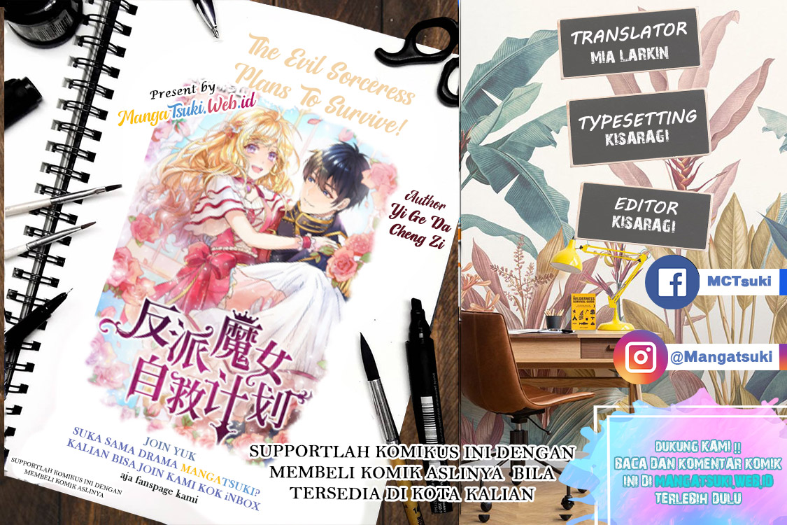 The Evil Sorceress Plans To Survive! Chapter 07 Bahasa Indonesia